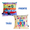 Almofada Aveludada Divertida Mente 2