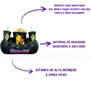 Kit Almofada Porta Pipoca Balde e Copos Scooby-Doo
