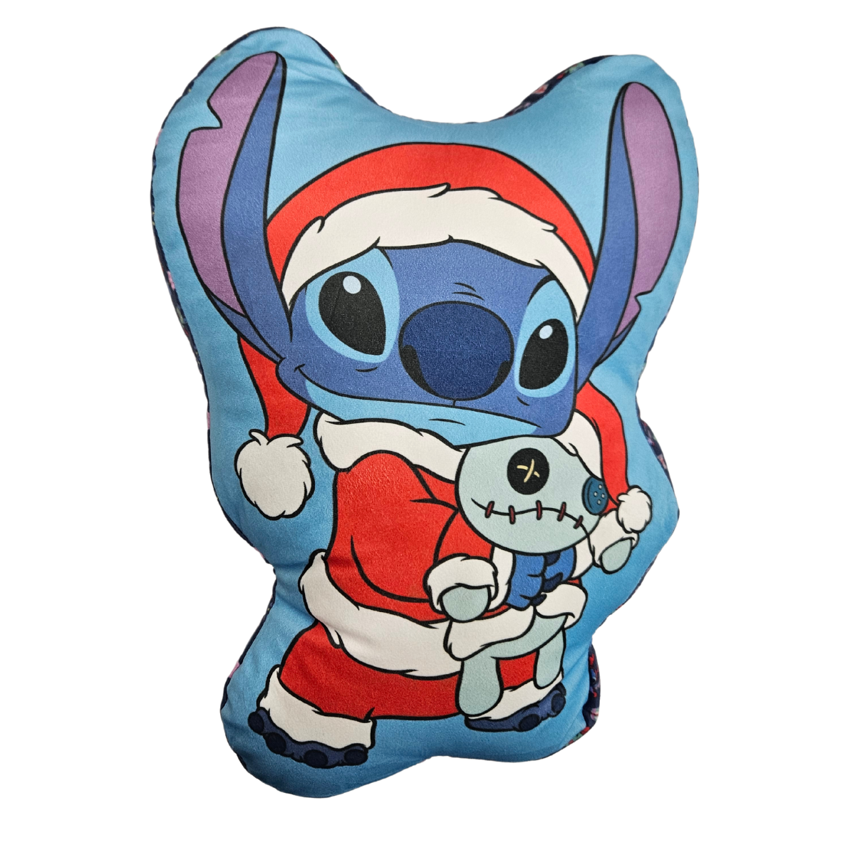 Almofada Stitch Natal Stitchmas Formato 3D