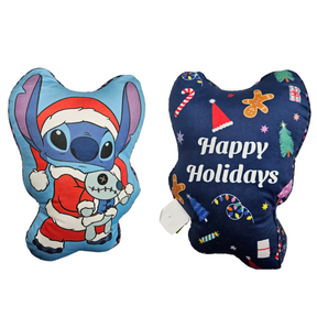 Almofada Stitch Natal Stitchmas Formato 3D