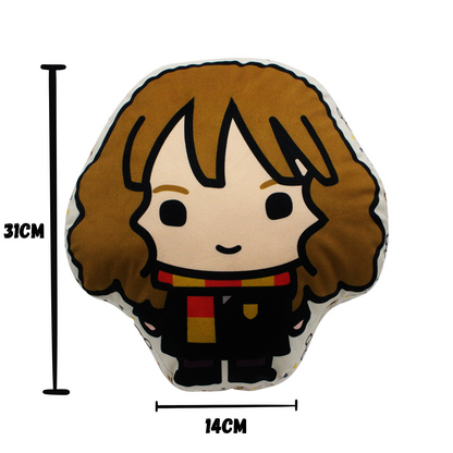 Kit Almofada Harry Potter e Hermione Formato 3D HP