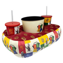 Kit Almofada Porta Pipoca Balde e Copos Harry Potter 100 Anos Looney Tunes