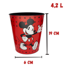Kit Almofada Porta Pipoca Balde e Copos Mickey Mouse Disney