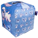 Almofada Stitch Formato Cubo Veludo 25x25cm