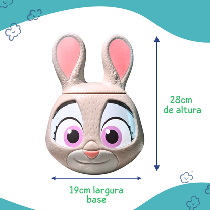 Balde Pipoca Zootopia 2 Judy Coelho Formato Cinema 2025 4L