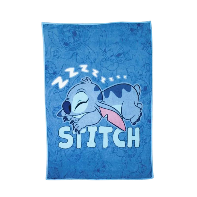 Kit Balde de Pipoca e Manta Stitch
