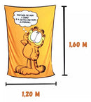 Kit Balde de Pipoca e Manta Garfield