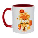 Caneca Ansiedade Divertida Mente 350ml Cerâmica