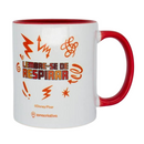 Caneca Ansiedade Divertida Mente 350ml Cerâmica