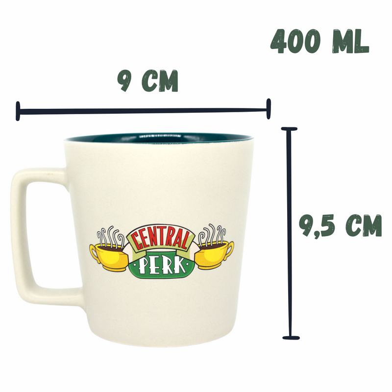 Caneca Friends Central Perk 400ml
