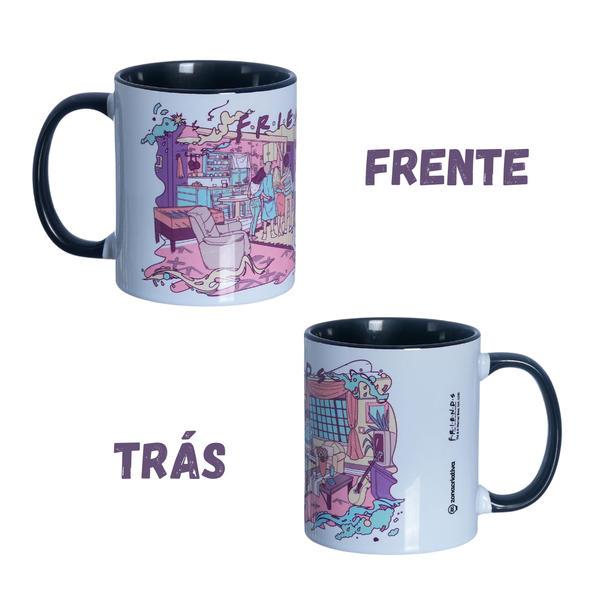 Caneca Friends Pop Série Seriado Colecionável 350ml