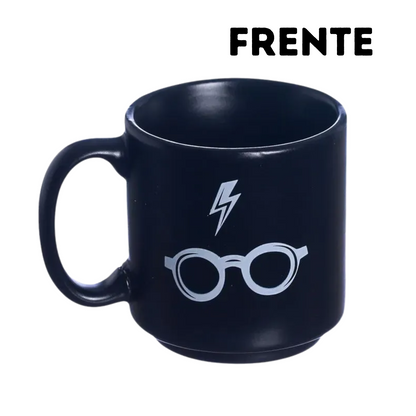Kit Mini Xícaras Óculos Harry Potter 2 unidades 100ml em Cerâmica