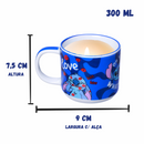 Caneca Vela Stitch Aromática Perfumada 300ml