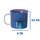 Kit Almofada Aveludada True Love e Caneca Stitch 350ml