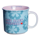 Caneca Stitch e Angel Namorados Alien Preferido 350ml