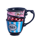 Caneca Trio Hora do Chá Alice no País das Maravilhas 250ml