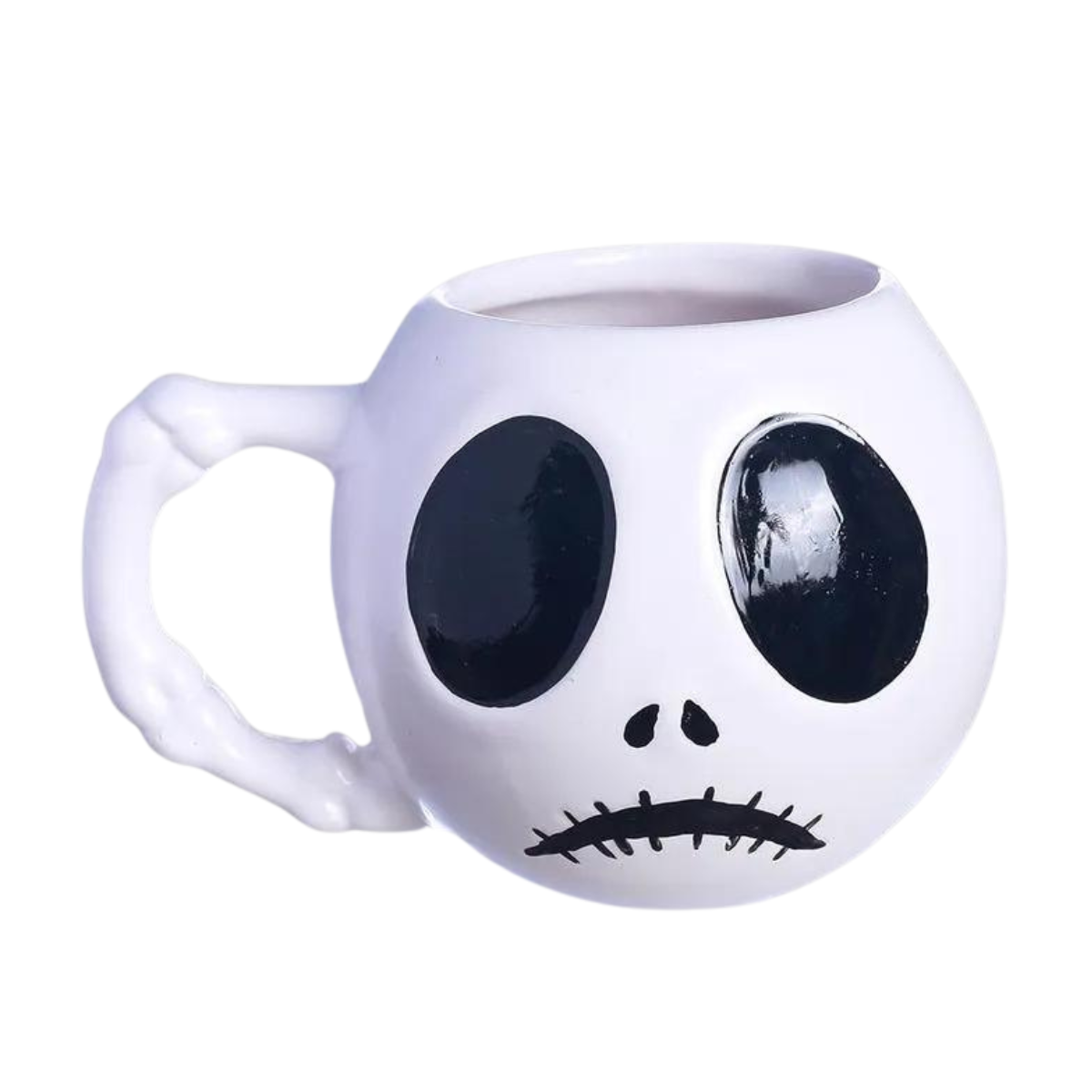 Caneca Jack Skellington Formato 3D Estranho Mundo de Jack 450ml
