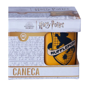 Mini Caneca Lufa-Lufa Hogwarts Harry Potter HP 100ml