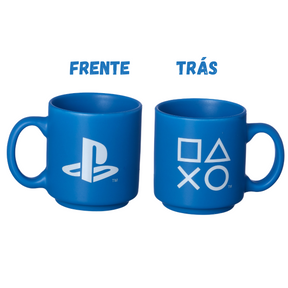 Mini Caneca Playstation Videogame 100ml