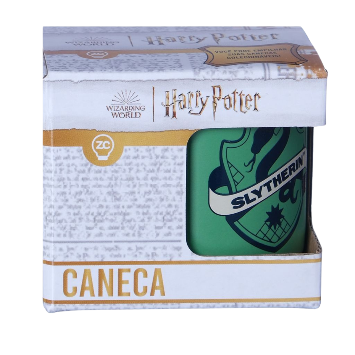 Mini Caneca Sonserina Hogwarts Harry Potter HP 100ml