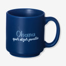 Kit 2 Mini Xícaras Stitch Ohana 100ml em Cerâmica – Oficial Disney