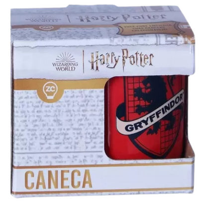 Mini Caneca Griffinória Hogwarts Harry Potter HP 100ml