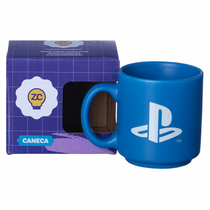 Mini Caneca Playstation Videogame 100ml