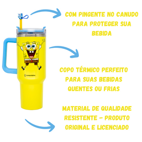 Canecão Copo Térmico Bob Sponja 1,15L