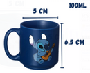 Kit 2 Mini Xícaras Stitch Ohana 100ml em Cerâmica – Oficial Disney