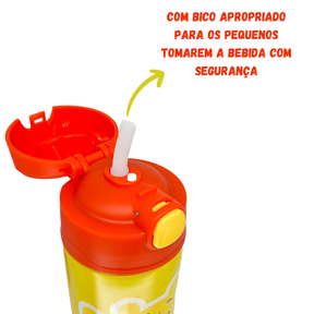 Garrafa Térmica Inox Ursinho Pooh Infantil Criança 300ml