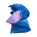 Colchonete Almofada Gigante Stitch 1,37m Formato 3D Chão Descanso Brincadeira TV