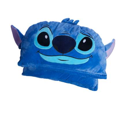 Colchonete Almofada Gigante Stitch 1,37m Formato 3D Chão Descanso Brincadeira TV