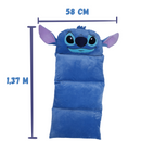 Colchonete Almofada Gigante Stitch 1,37m Formato 3D Chão Descanso Brincadeira TV