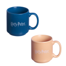 Kit 2 Mini Xícaras Relíquias da Morte e Pomo de Ouro  Harry Potter HP Cerâmica 100ml