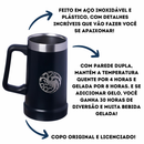 Caneca Copo Térmico House Of The Dragon Casa do Dragão Inox 730ml