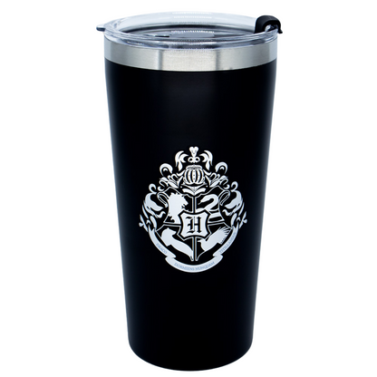 Copo Térmico Harry Potter Aço Inoxidável Brasão Hogwarts 500ml