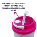 Copo Térmico Hello Kitty 850ml Inox com Canudo e Base Antiderrapante – Mantém Gelado até 8h + Brinde