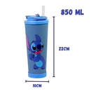 Copo Stitch 850ml – Térmico Oficial Disney + Brinde