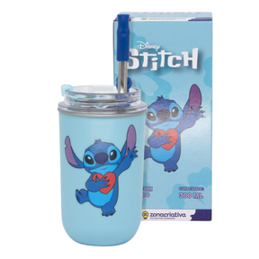 Copo Térmico Neo Stitch com Canudo 300ml