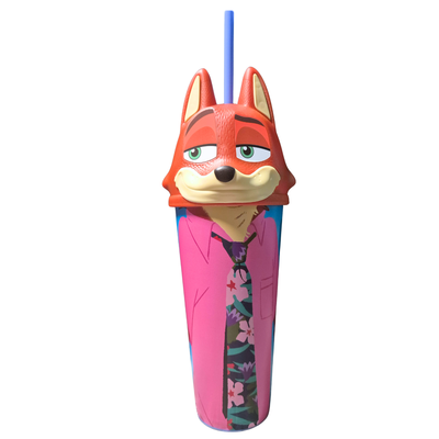 Copo Zootopia 2 Nick Wilde Raposa Formato Cinema 2025 900ml