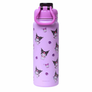 Garrafa Térmica Kuromi My Melody Hello Kitty Inox 650ml