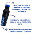 Garrafa Térmica Inox Playstation 600ml