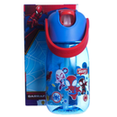 Garrafa Infantil Homem-Aranha 400ml Alça Tampa e Bico Antivazamento