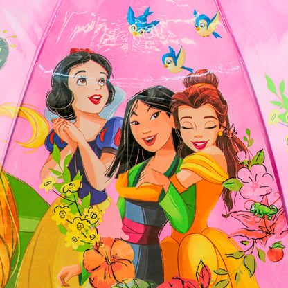 Guarda-Chuva Sombrinha Infantil Princesas Automático Plástico