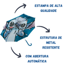 Guarda-Chuva Infantil Stitch Sombrinha Criança Automática