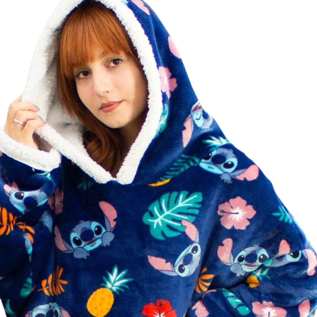 Cobertor com Mangas Stitch Hoodie Juvenil