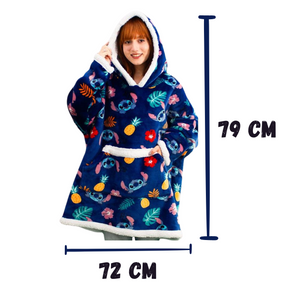 Cobertor com Mangas Stitch Hoodie Juvenil