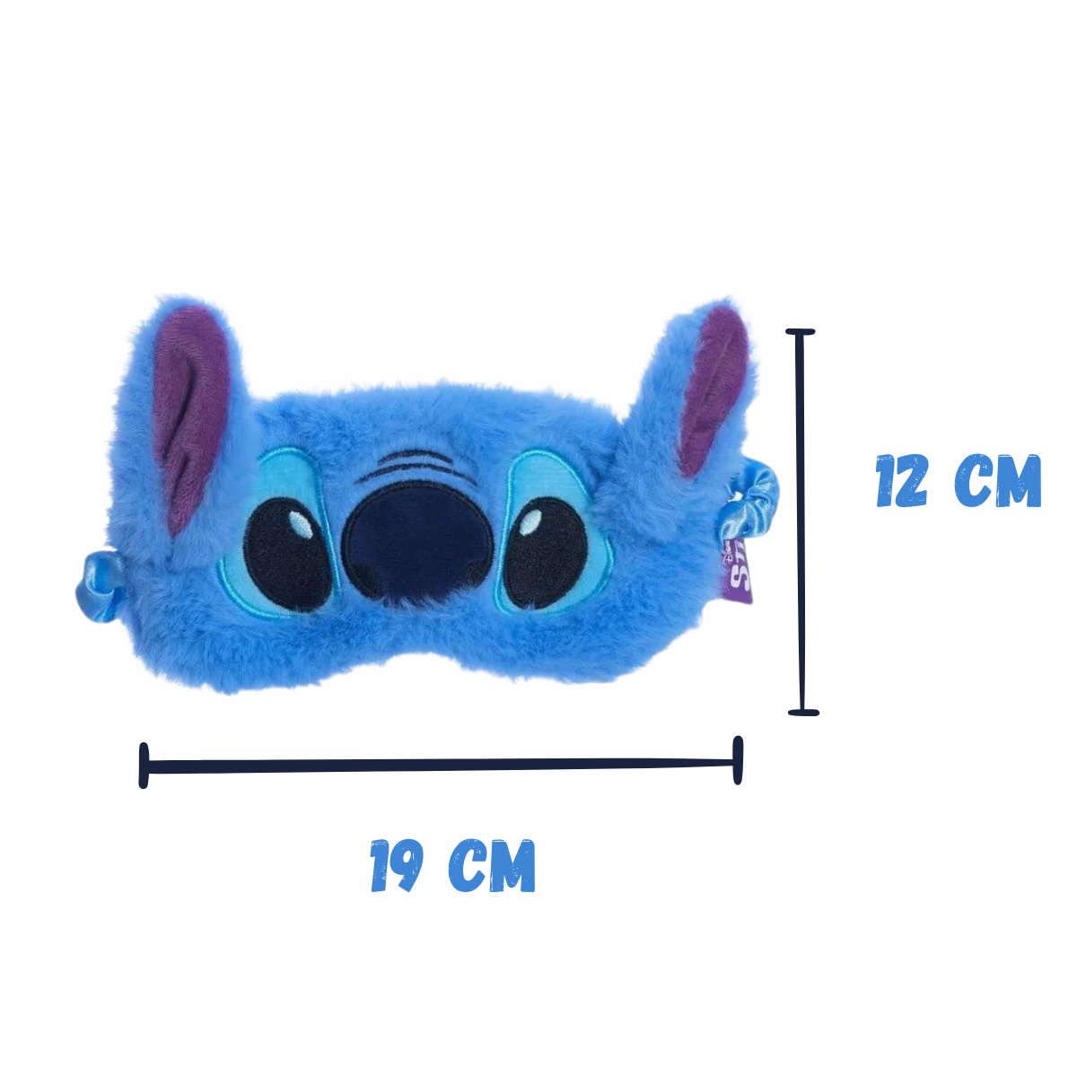 Máscara de Dormir Stitch Pelúcia 3D
