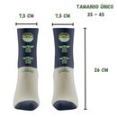 Meia Baby Yoda Star Wars Mandalorian Cano Longo Tamanho Único