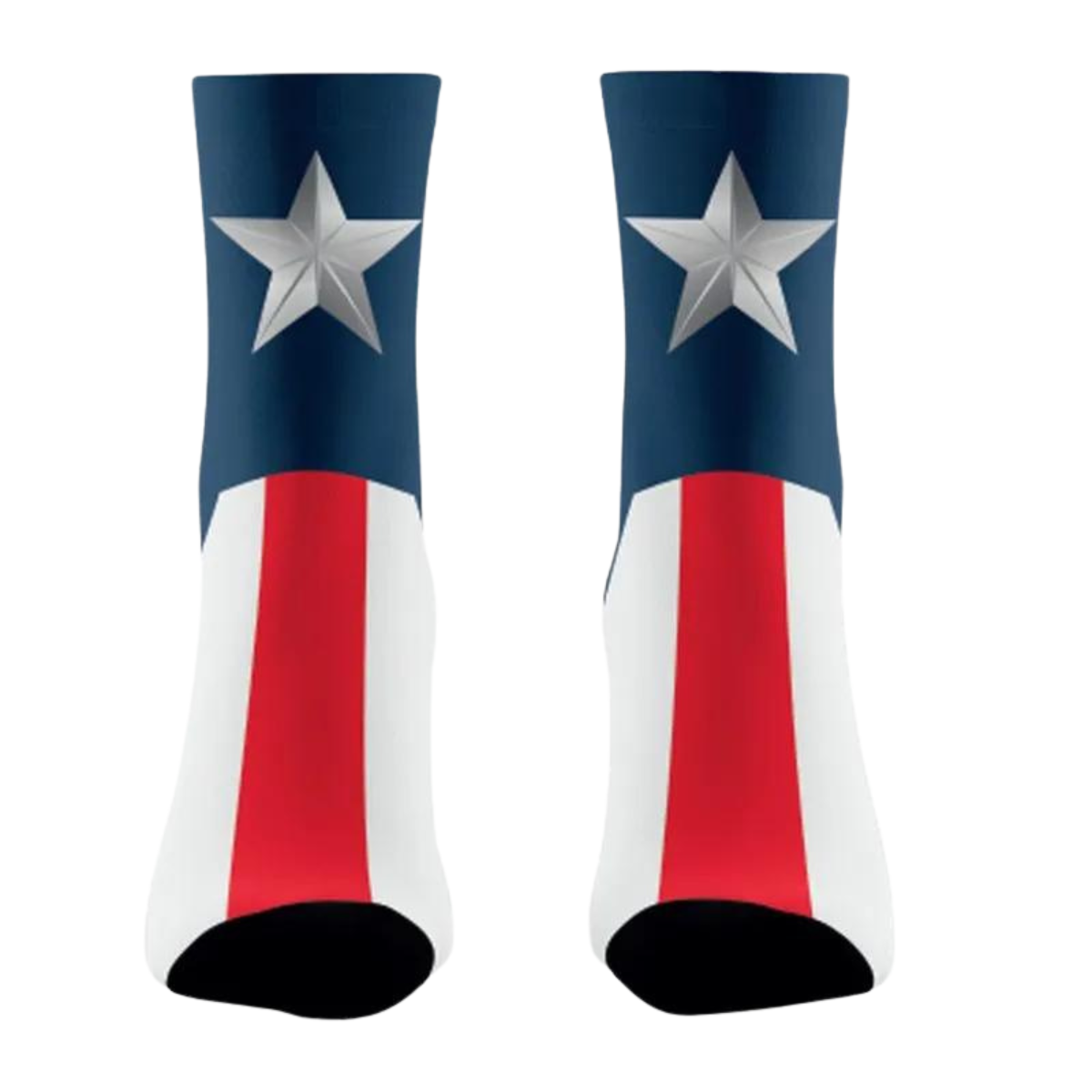 Meia Capitão América Cano Longo Tamanho Único